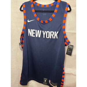 New York Knicks Swingman City Edition Jersey Blank NWT Mens 2XL